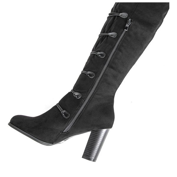 Schwarze Stiefel auf einem hohen Pfosten Lovana - Footwear - schwarz