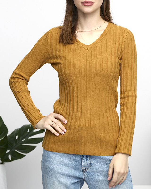 Pullover senf farbe damen Clearance