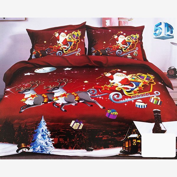 Weihnachtsbettwäsche 140x200 - Bettwäsche - Anders | Royalfashion.de