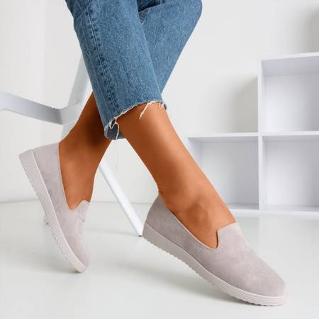 Beigefarbene Slipper Isyda - Footwear 1