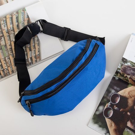 Blaue unisex Sportgürteltasche - Handtaschen