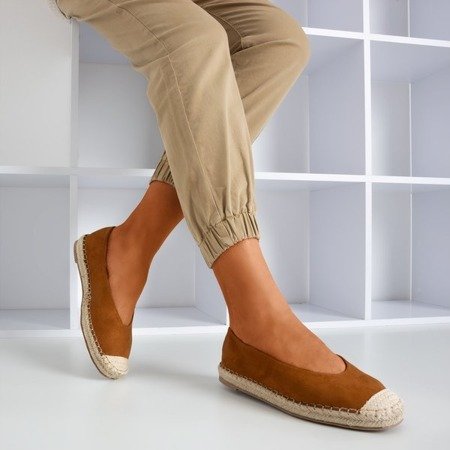 Braune Espadrilles für Damen Lalina - Schuhe