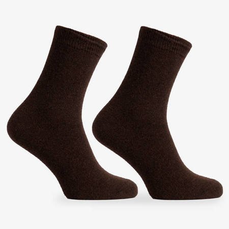 Dunkelbraune Herrensocken 3 / Pack - Socken