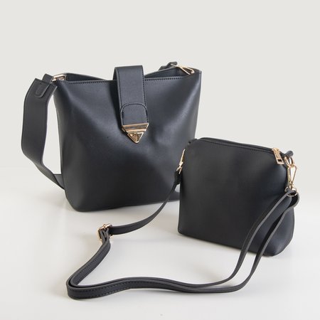 Eine kleine schwarze Handtasche für Damen - Handtaschen