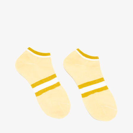 Gelbe Damensöckchen - Unterwäsche