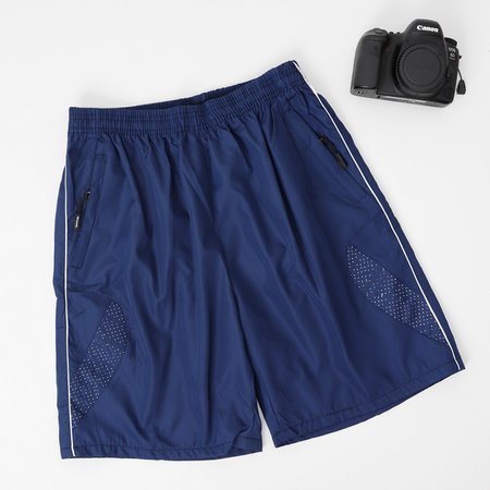 Herren Baumwoll-Shorts marineblaue Shorts - Kleidung