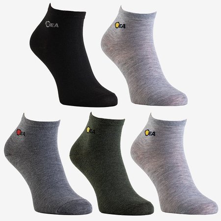 Mehrfarbige Söckchen für Herren 5 / Pack - Socken