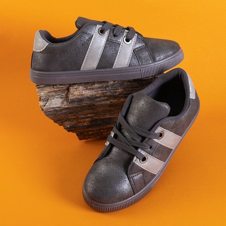Mivisqa graue Kindersportschuhe - Schuhe