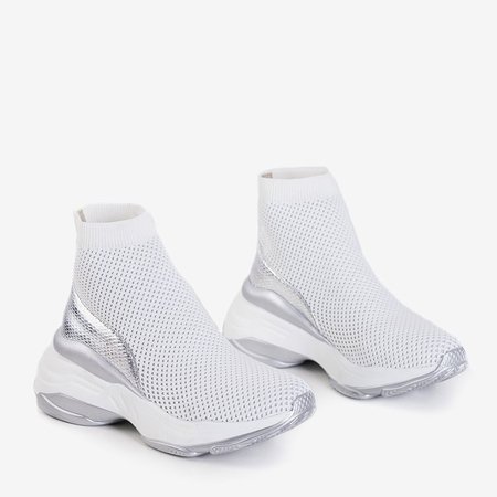 OUTLET Weiße High-Top-Sportschuhe von Lupin - Footwear