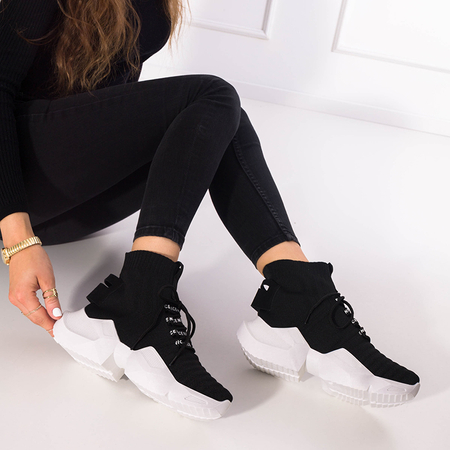 Owami Schwarze High-Sneaker für Damen - Schuhe