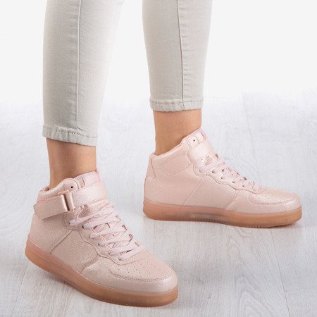 Pink Pellonia Damen glühende Turnschuhe - Schuhe