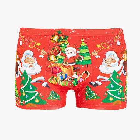 Red Christmas Boxershorts für Herren - Unterwäsche