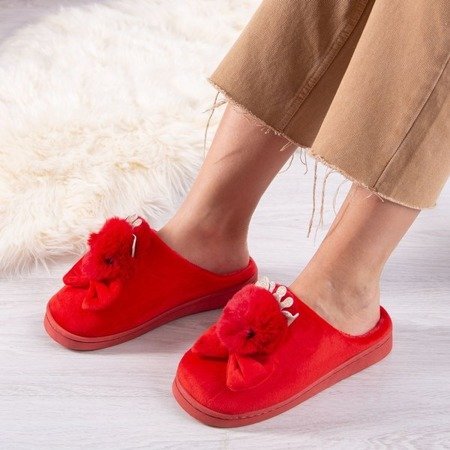 Red Pappy Hausschuhe mit Plüschtier - Schuhe