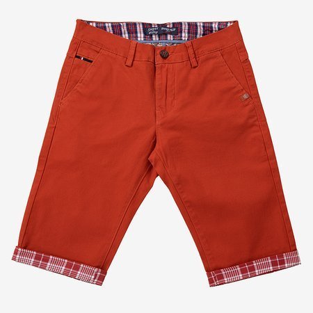 Rote Herren-Shorts - Kleidung