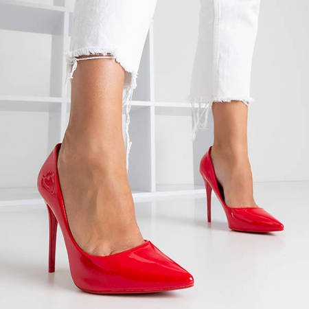 Rote Lackpumps Milan - Footwear