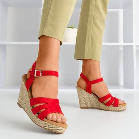 Rote Sandalen für Damen Sirima - Footwear