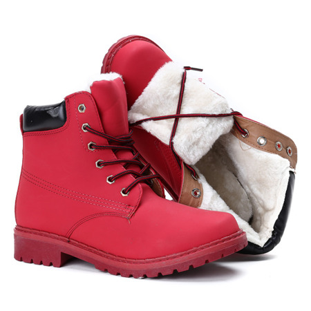 Rote isolierte Stiefel Viviana - Footwear