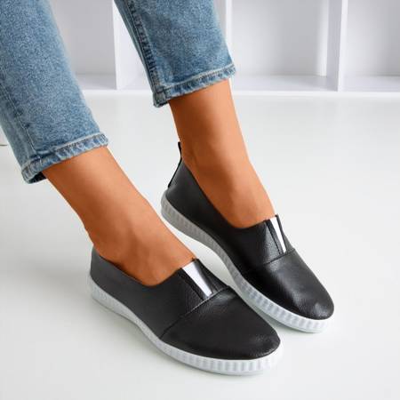 Schwarze Damen-Tüll-Espadrilles - Schuhe 1