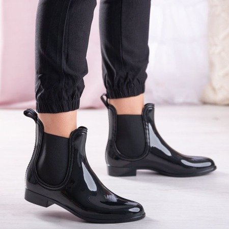 Schwarze Galoschen für Frauen mit Mandelzehe Idelle - Footwear