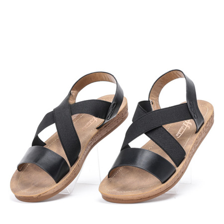 Schwarze Sinco Sandalen - Schuhe 1