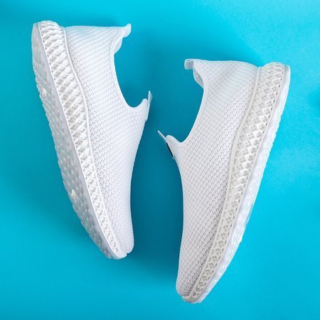 Weiß Galant Herren-Sportschuhe zum Hineinschlüpfen - Schuhe