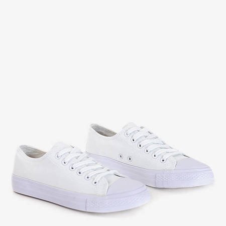 Weiße Schnürschuhe für Damen Drive - Schuhe