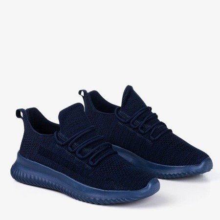 Yomeq dunkelblaue Herren-Sportschuhe - Schuhe 1