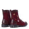 Adelan insulated maroon boots - Footwear