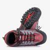 Aliccer schwarze und rote Frauensportschuhe - Schuhe