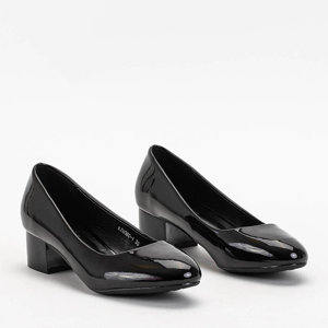 Allanav-Pumps aus schwarzem Lackleder für Damen - Schuhe