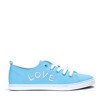 Amy's blaue Sneaker - Schuhe