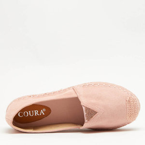 Asira rosa Damen Espadrilles mit Zirkonia - Schuhe