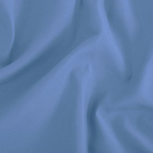 Baumwollblaues Blatt mit einem Gummiband 160x200 - Blätter