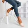 Beige Damen-Espadrilles auf der Citiva-Plattform - Schuhe 1