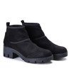 Black Soberane low-heel boots - Footwear