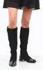 Black boots with varnished toe Mimi - Footwear