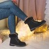 Black insulated Shira boots - Footwear