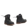 Black insulated hiking boots Journey- Footwear