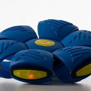 Blau leuchtende Discokugel - Spielzeug
