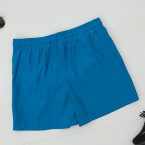 Blaue Herren Sportshorts Shorts - Kleidung