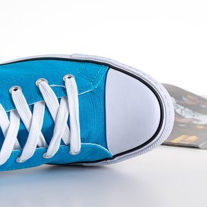 Blaue High-Top-Sneaker für Herren Mishay - Schuhe
