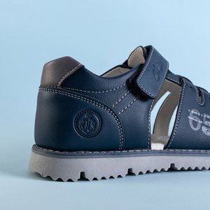 Blaue Jungensandalen Sopoti - Schuhe
