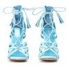 Blaue Sandalen mit hohem Absatz Nulia - Footwear 1