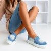Blaue Slip-On-Sneakers Maoseq - Footwear 1