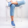 Blaue Sportschuhe aus Byhert-Stoff - Schuhe 1