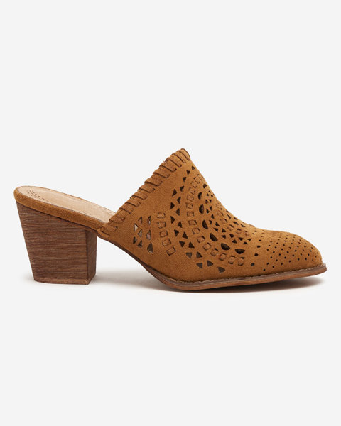 Braune Aqarion-Schuhe mit hohen Absätzen für Damen - Footwear