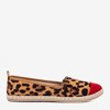 Braune Damen-Espadrilles a'la Leopard Fulimpa Fulton - Schuhe