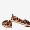Braune Damen-Espadrilles a'la Leopard Fulimpa Fulton - Schuhe