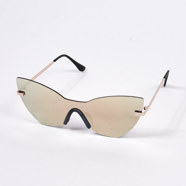 Braune Damensonnenbrille - Accessoires