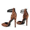 Braune Leoparden-Absätze Anastassia - Footwear